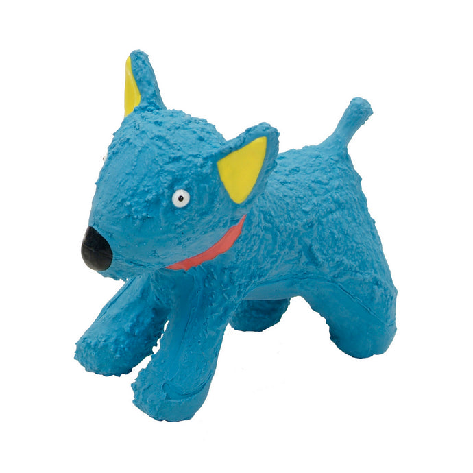 blue dog toy