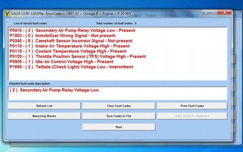 OP-Com Firmware V1.59 diagonistic interface Software