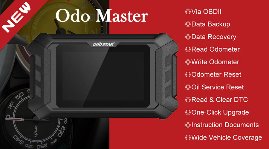 OBDSTAR ODO Master Standard Version Functions