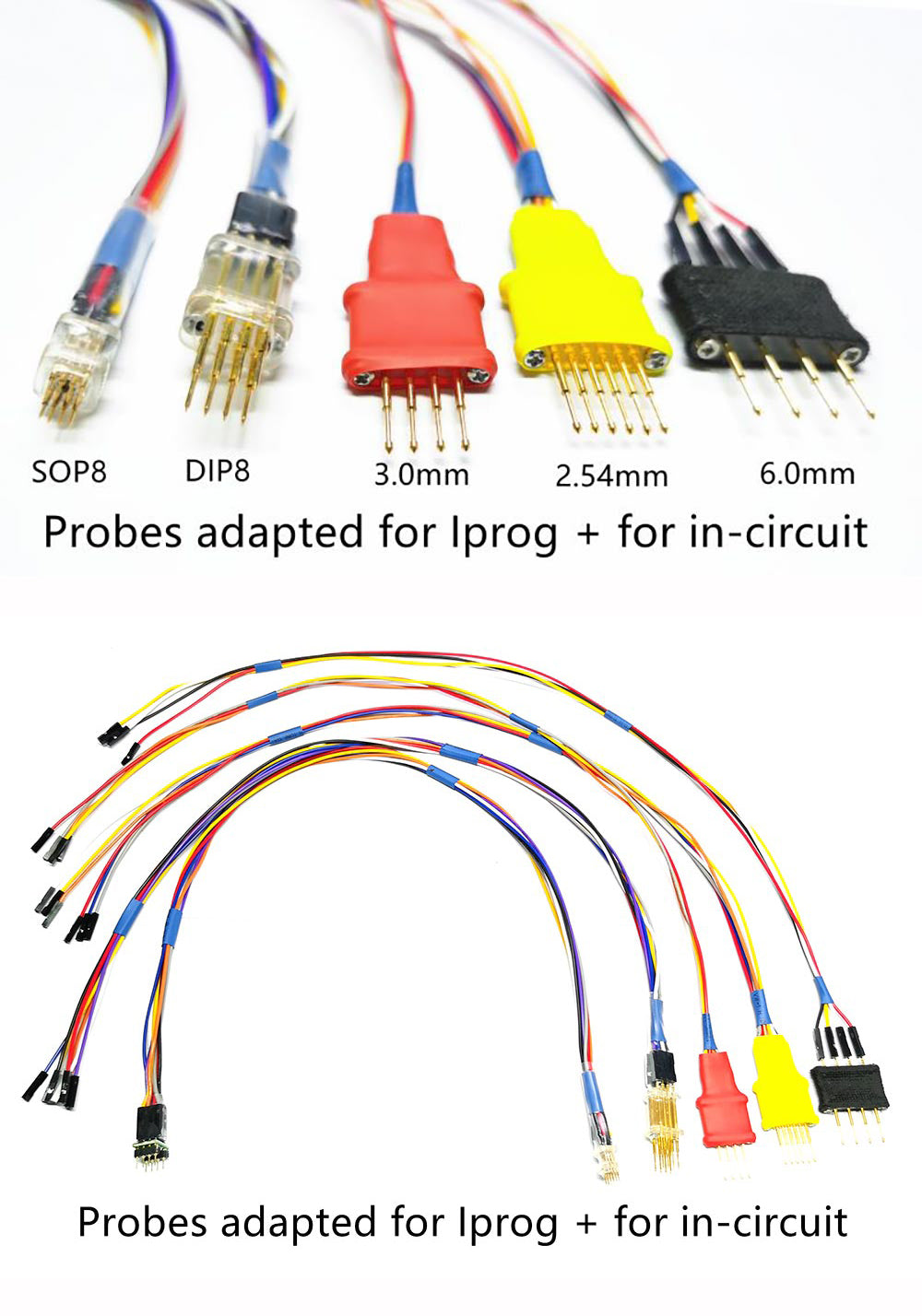 Probes Adapters Display - VXDAS