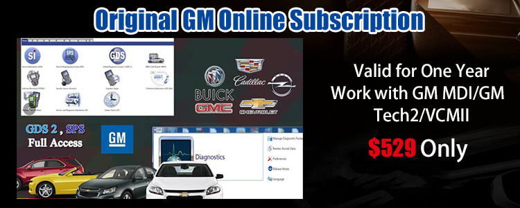 Original GM Online Subscription for One Year: