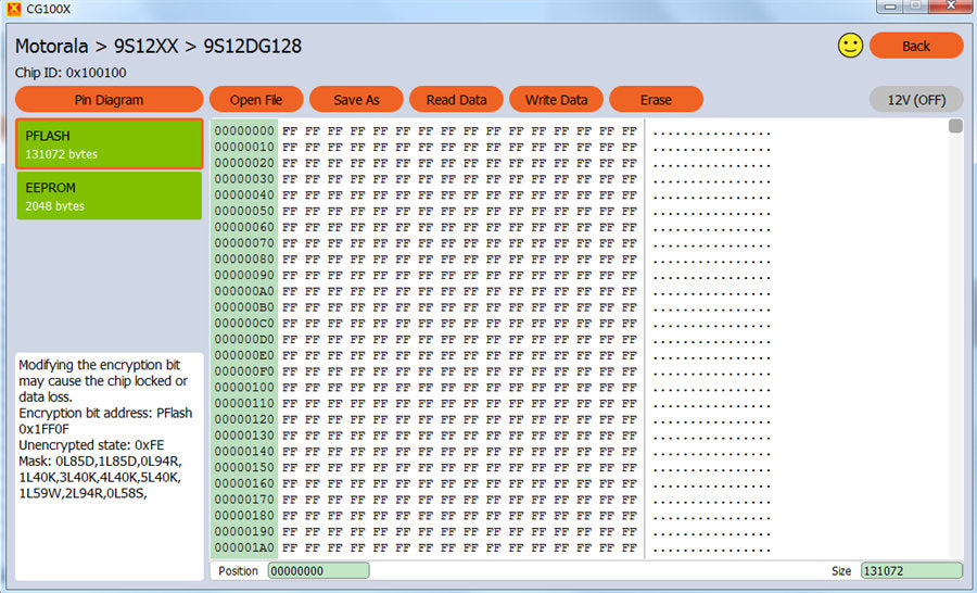 Chip Data Burning