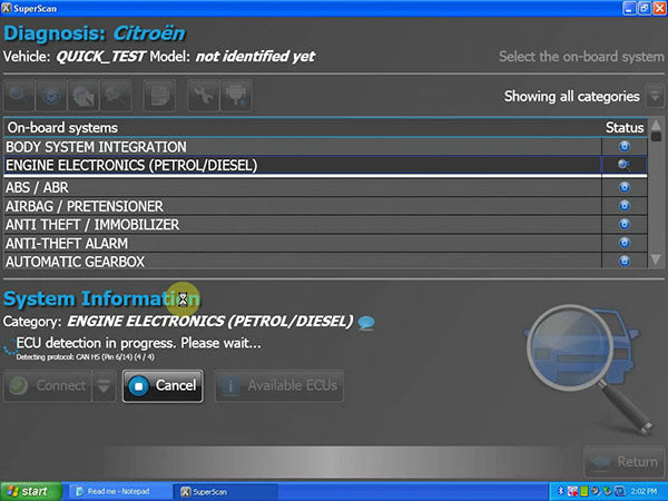 psa-com bluetooth software interface