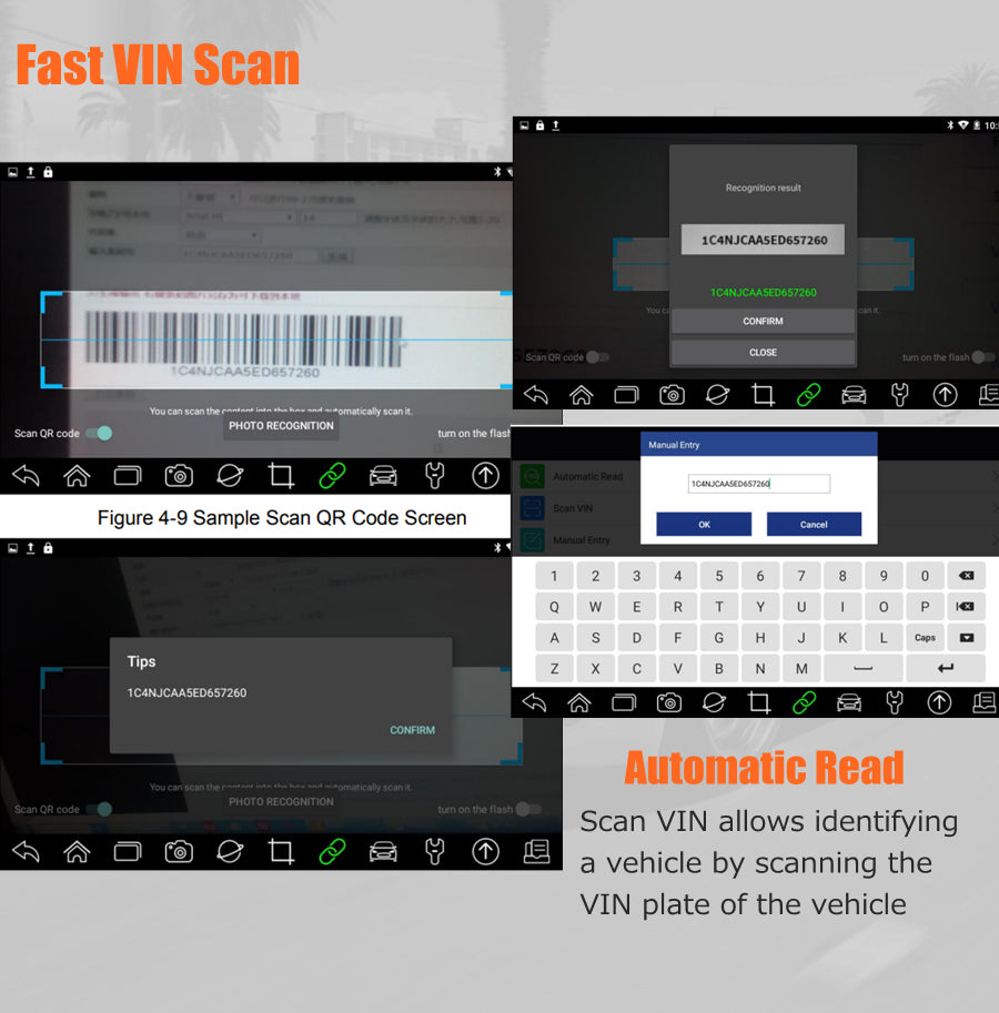 Foxwell GT60 Android Tablet Full System Scanner