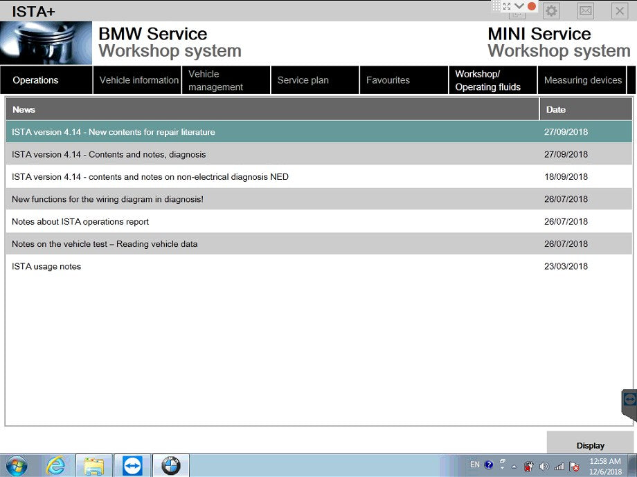 bmw icom ista software