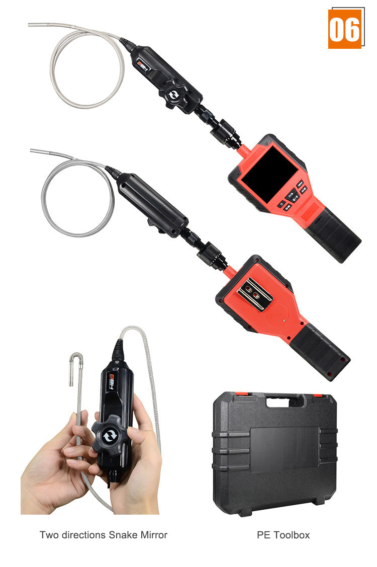 Portable Two-way Rotating Head Industrial Borescope