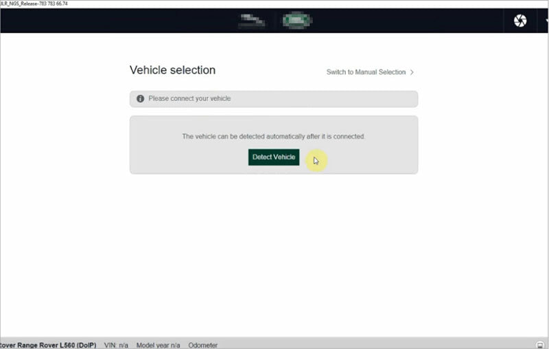 How to connect VXDIAG VCX SE JLR with vehicle?