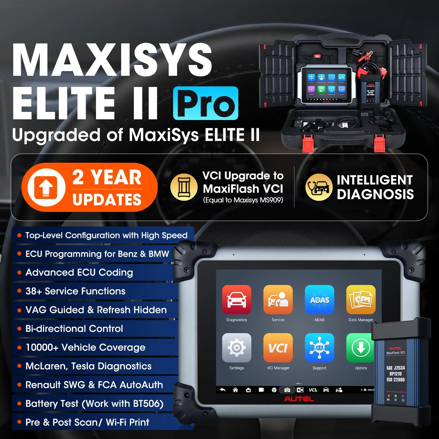 AUTLE MaxiSys Elite II Pro
