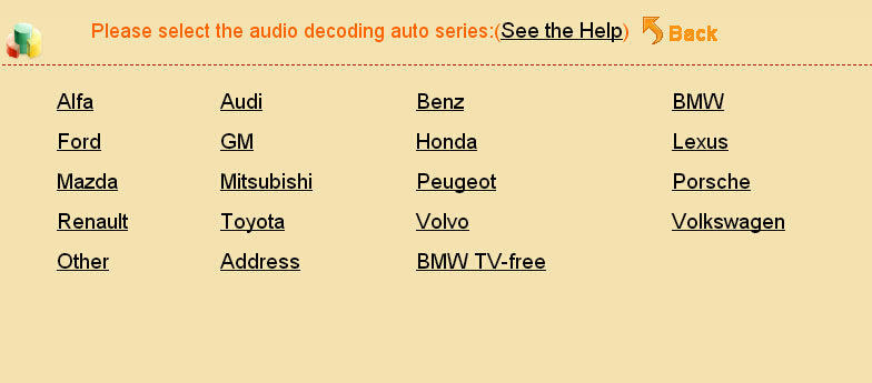 Audio decoding-1