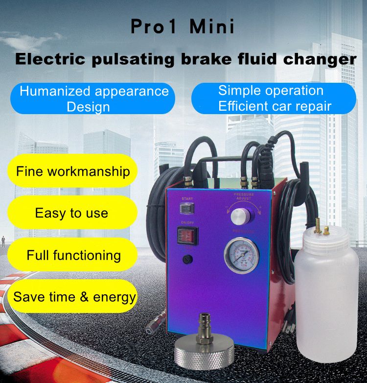 Pro 1 Mini electric pulse brake fluid changer highlights