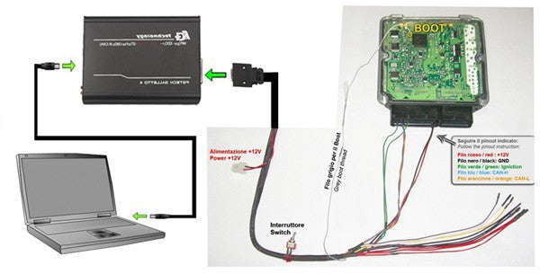 FGTech Galletto Boot Connection