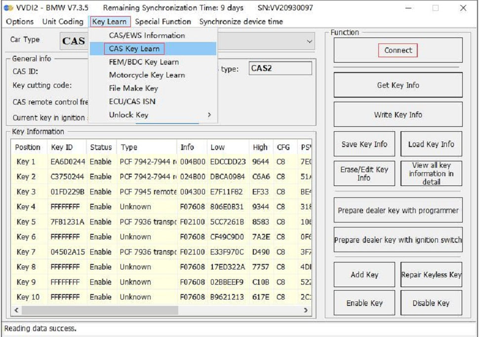 GODIAG CAS2 CAS3 Test Platform