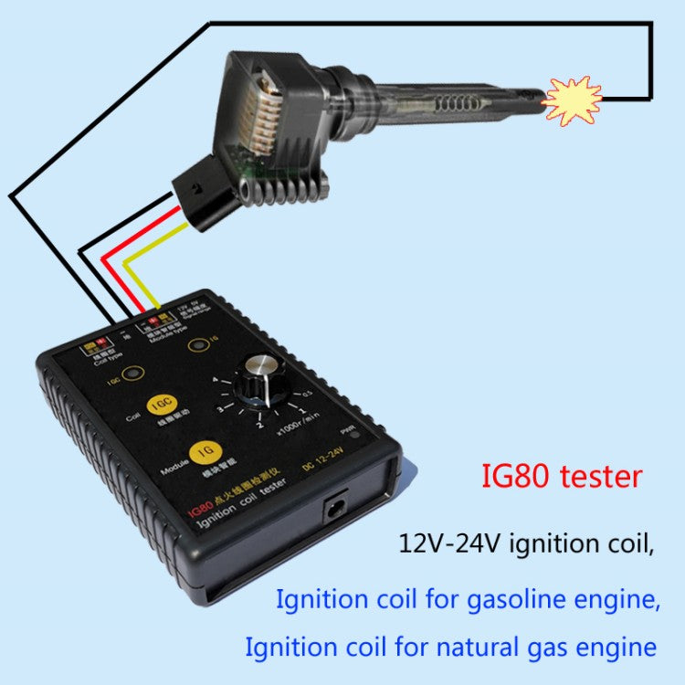 IG80 Automotive Ignition Coil Tester