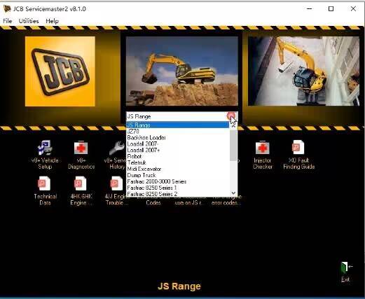 JCB Electronic Service Tool