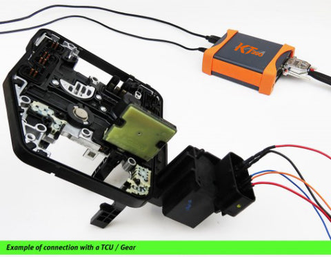 KT200 ECU Programmer bench mode gearbox