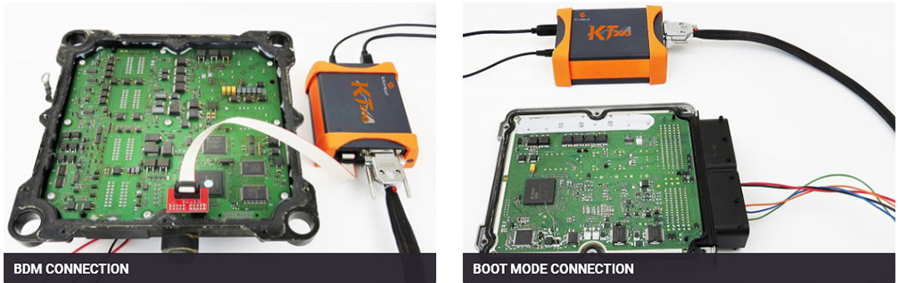 KT200 ECU Programmer Multiple connections: BDM