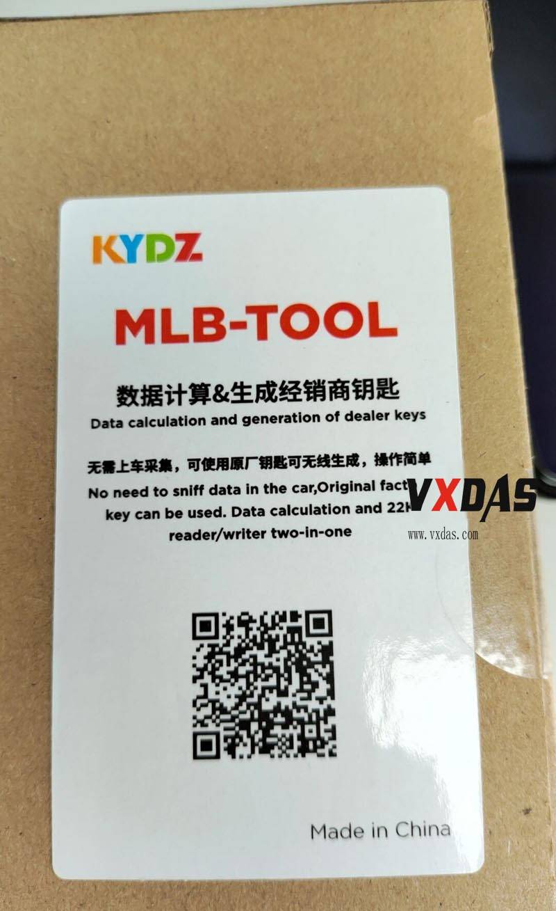 KYDZ MLB Tool Key Programmer