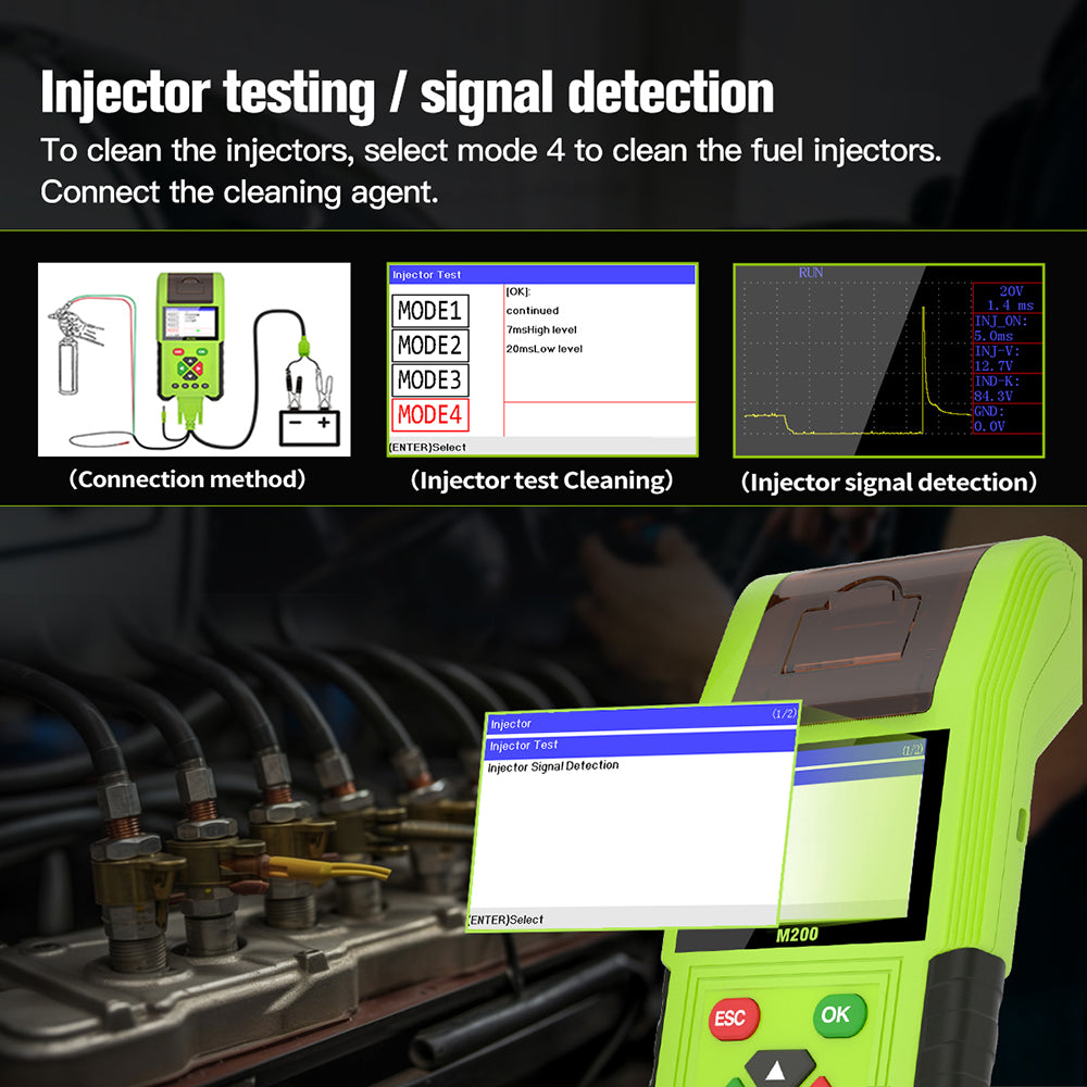 TOPDIAG M200 Motorcycle Diagnostic Scanner