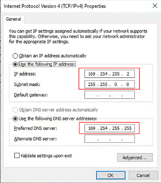 M6+ Connection Instructions