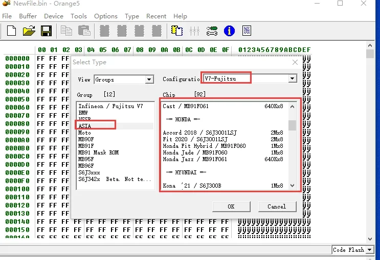 Orange5 Plus V1.42 Programmer