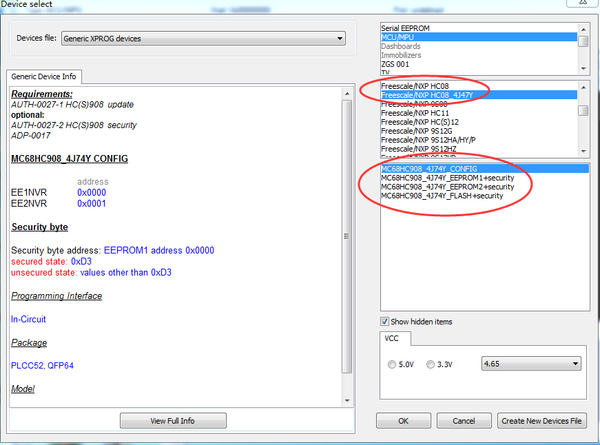 XPROG-M V6.50 Software Add New Authorizations and Chip Supported List Part Display