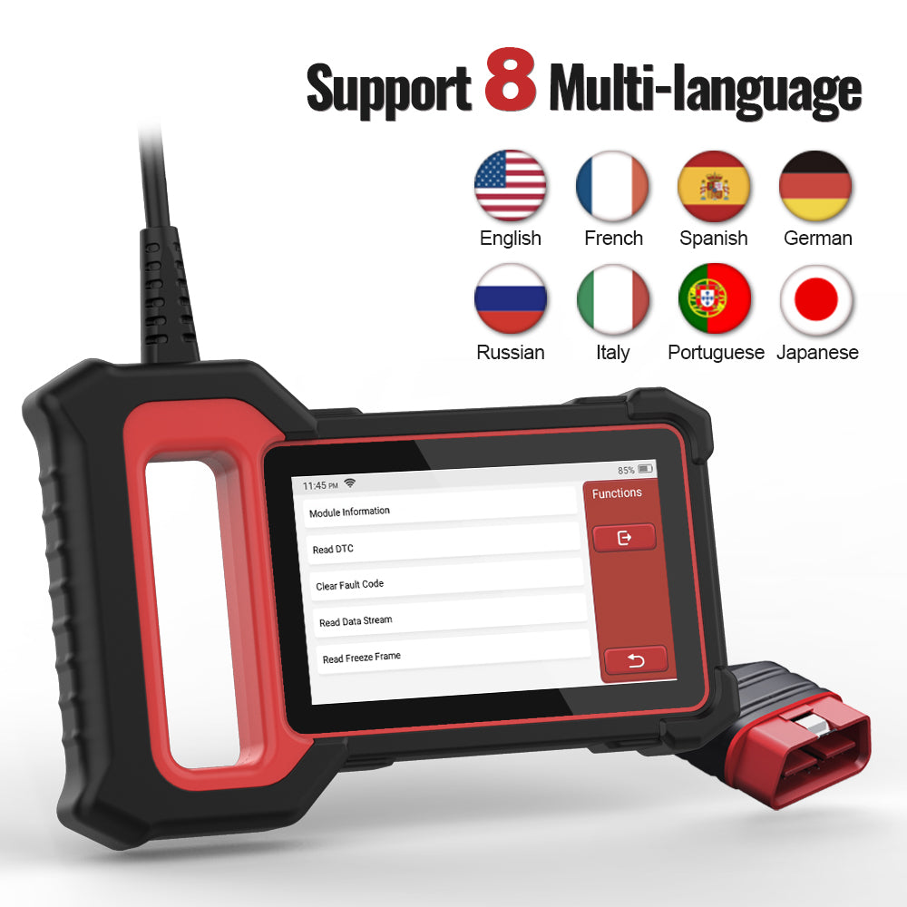 THINKCAR Thinkscan Plus S7 Support 8 Languages