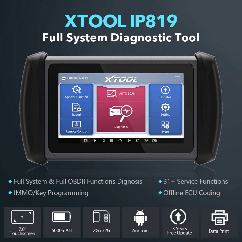 XTOOL IP819