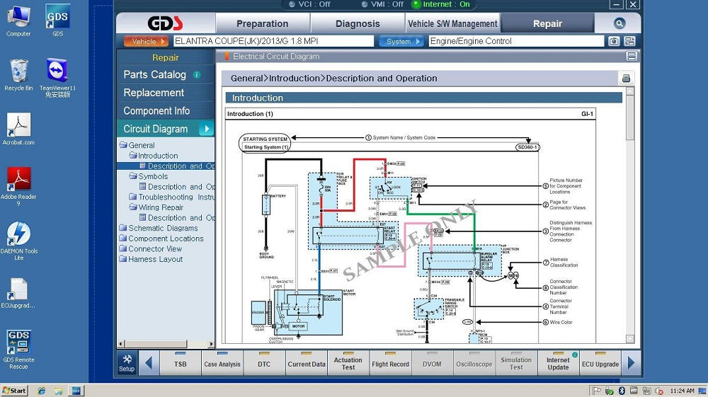 GDS VCI Diagnostic Tool for Kia Hyunda