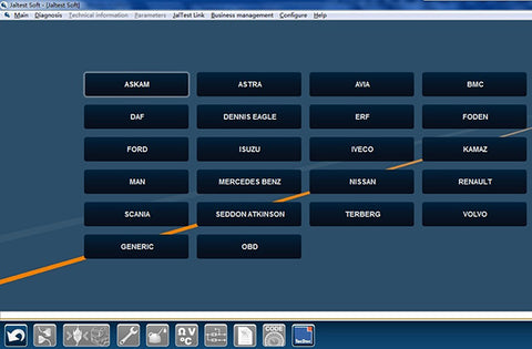 ialtest Link truck diagnosis