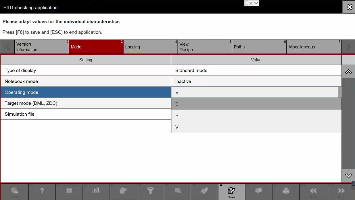 Piwis 3 developer mode setting PIWIS 3 engineering software for porsche programming