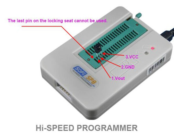 sofi sp8-f usb programmer function