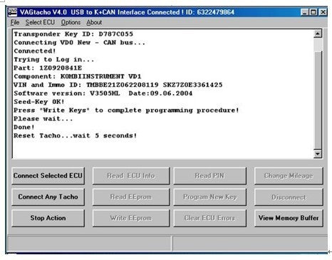 vag tacho usb software