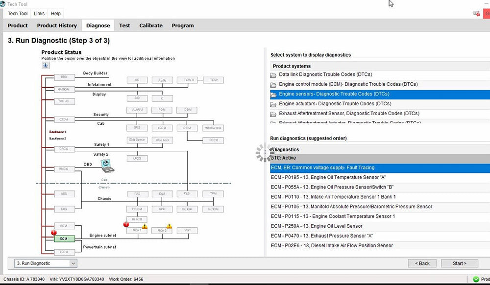 volvo premium tech tool developer codes