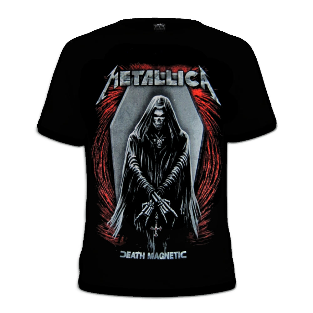 METALLICA DEATH MAGNETIC Tシャツ Tシャツ | kyokuyo-eu.com