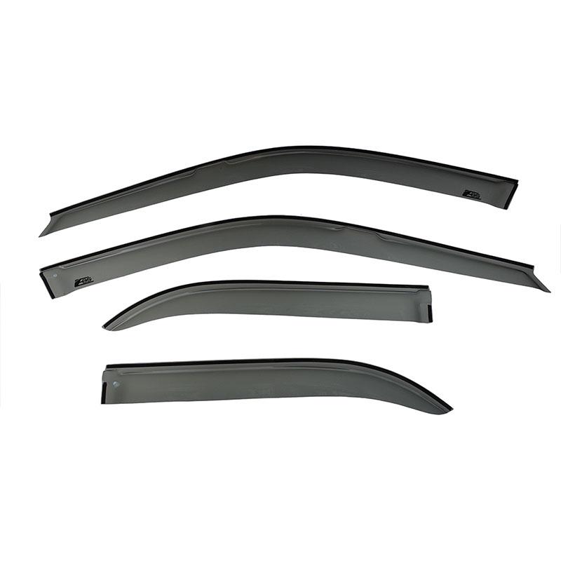 OCPTY Window Visors Fits for 2006-2011 for Honda for Civic Tape-on Rain  Guards, Side Window Wind Deflectors, 4 Pieces(2PCS Front+2PCS Rear)