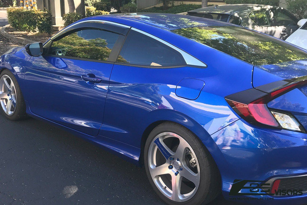 201620 Honda Civic Coupe Window Visors Wind Deflectors Rain Guards