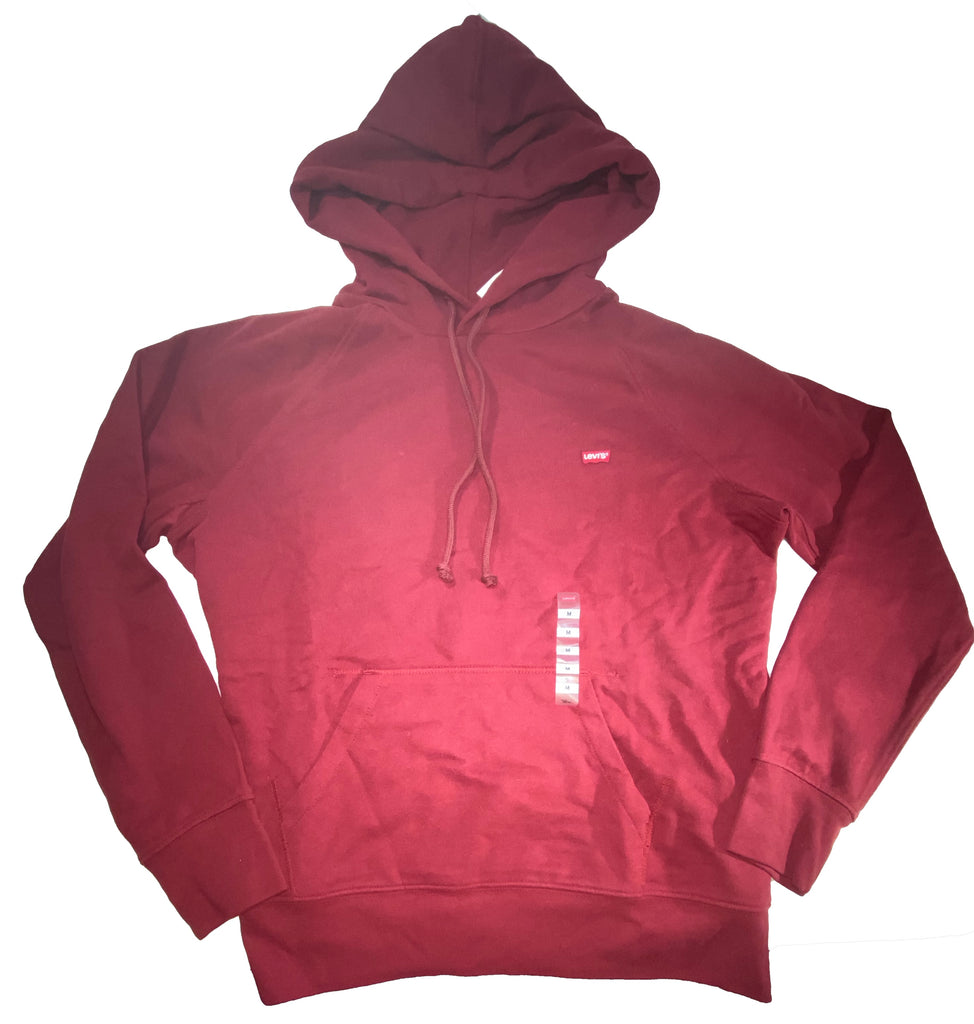 burgundy color hoodie