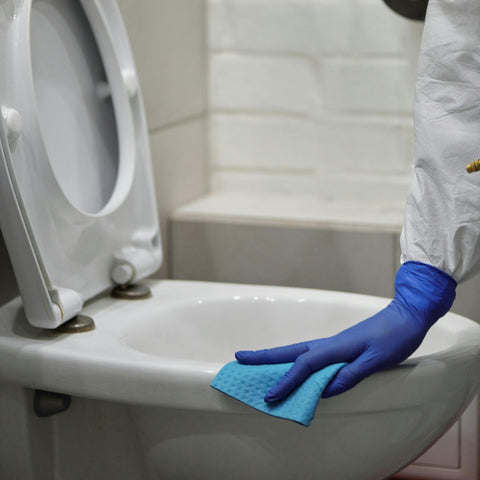 how to clean a dirty toilet without scrubbing