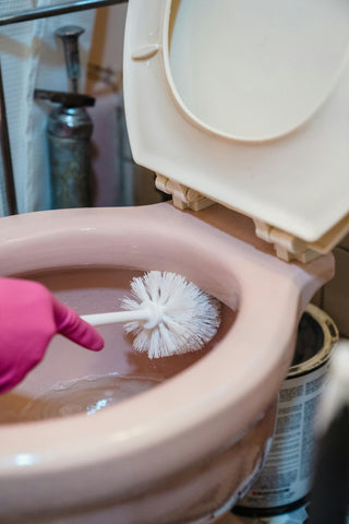 how to keep the toilet clean