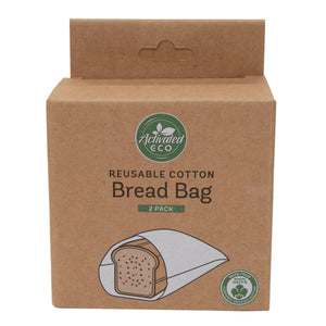 Cotton Bread Bag 2 Pack