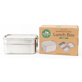 Stainless Steel Lined, Double-Layer Lunch Box — 1000 Hours Outside