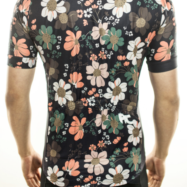 floral bike jersey