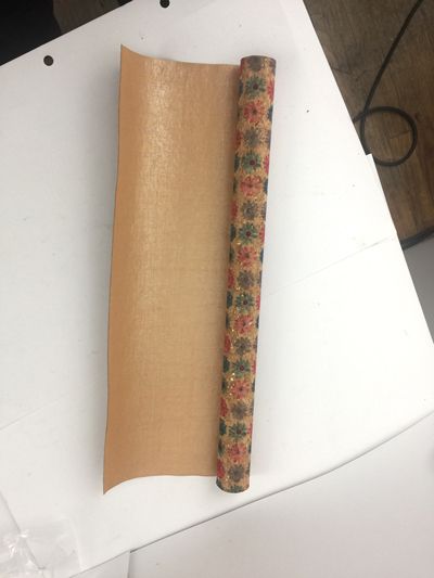 Cork Fabric Unrolled