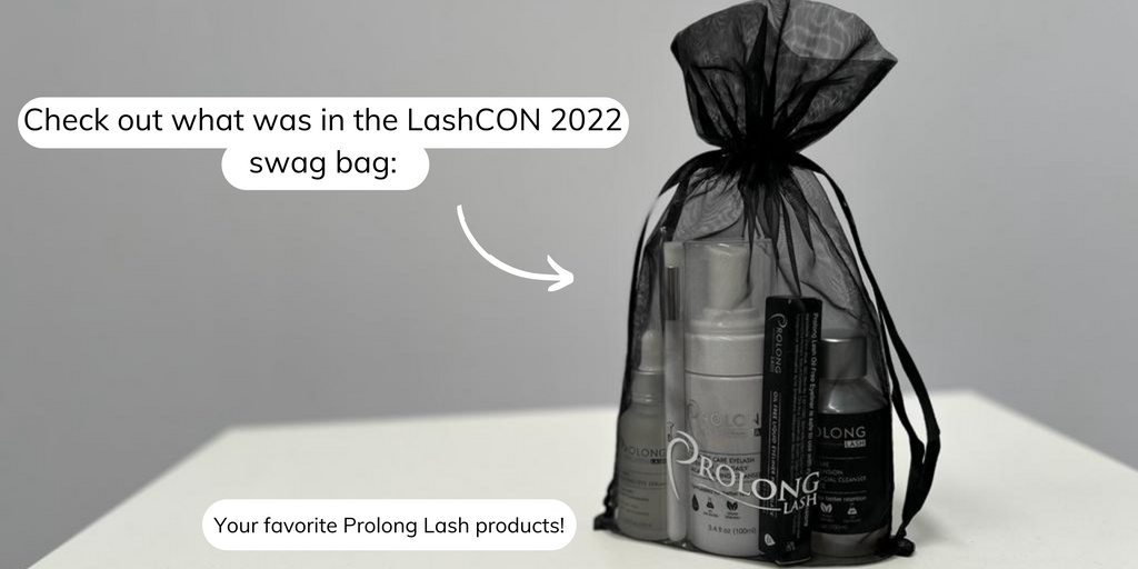 Attendees will receive a swag bag full of Prolong Lash products at the LasCON