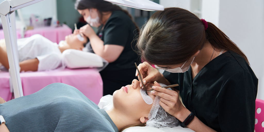 You and your team participate in advanced lash training