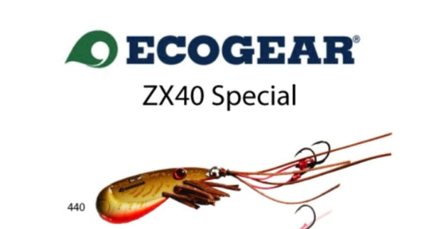 Ecogear ZX30 Fishing Blade Lure Bream Bass Trout Prawn Vibe Hard Body Metal  UV