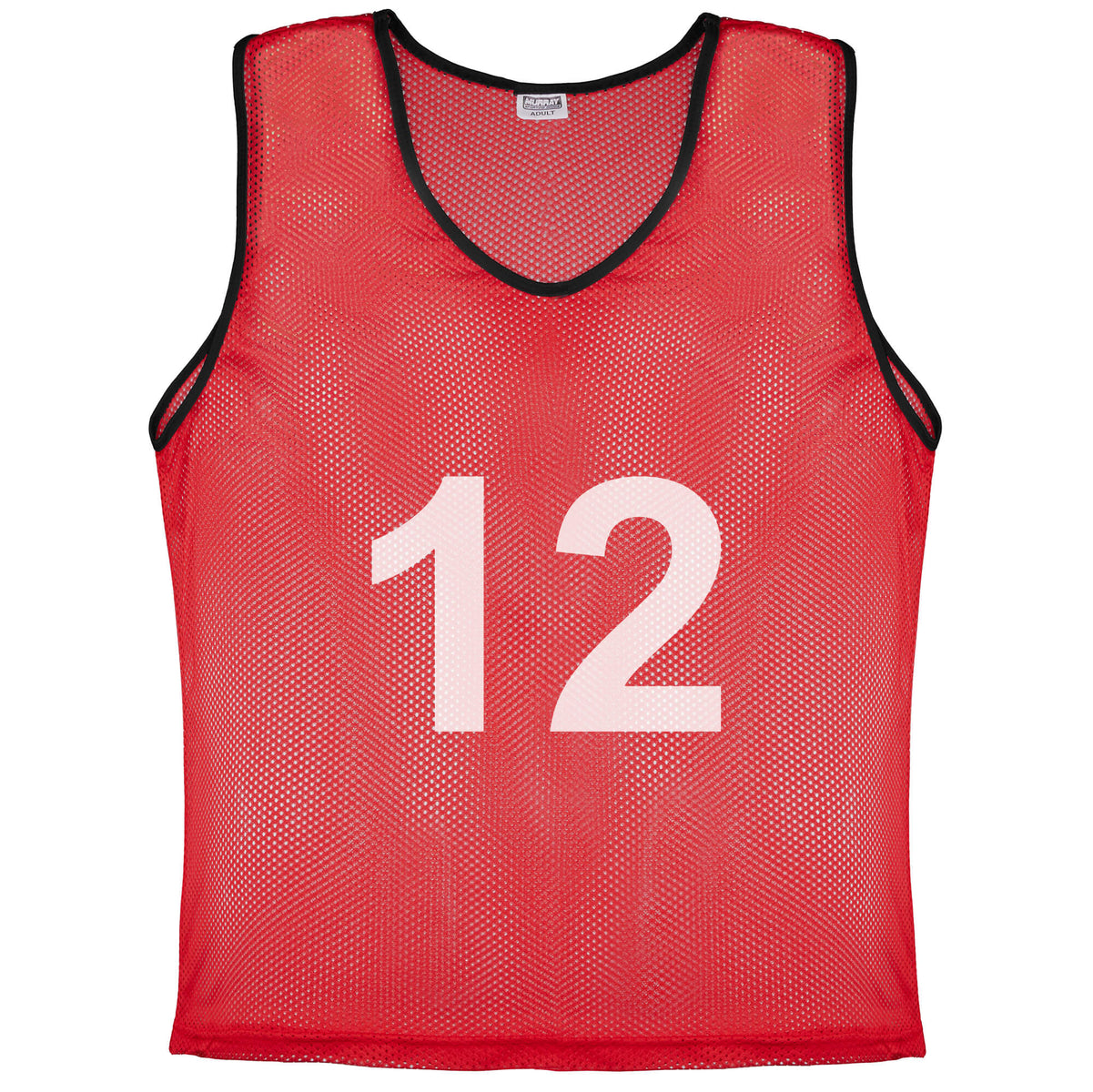 Youth / 12 Red with Numbers