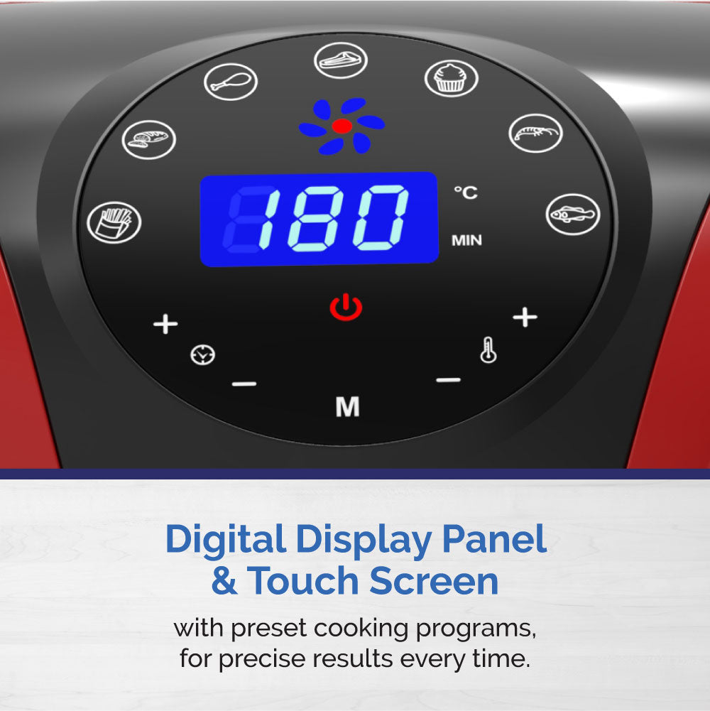 CENTON TheraD Digital Air Fryer | Digital Display Panel