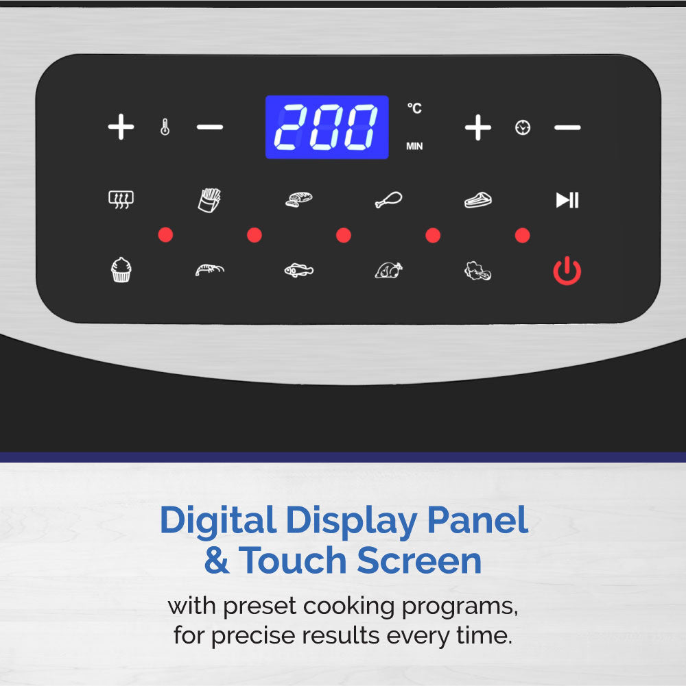 CENTON Air Fryer | FritoD - Smart Digital Touchscreen Control | Smart Digital Display