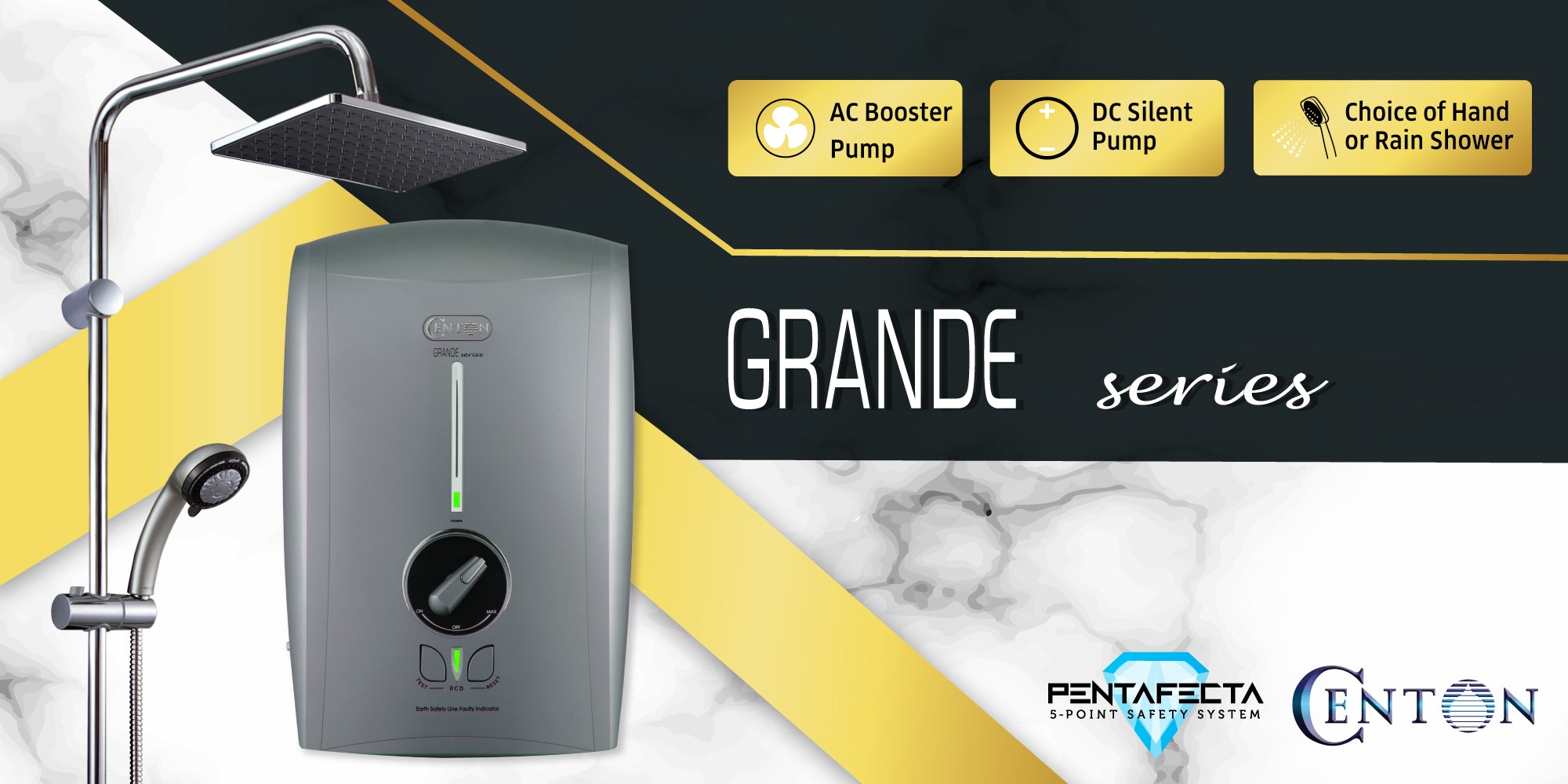 OnsenMY | CENTON Grande Instant Water Heater